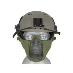 Half Face Mesh Mask 2.0 (Fast Helmet Version) - Olive [PJ]