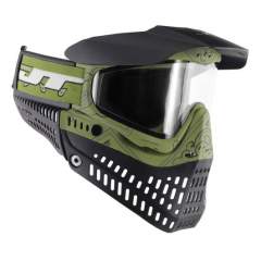JT Spectra Proflex LE Goggle Bandana Green w/ Clear & Smoke Thermal