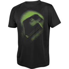 Eclipse Mens VHS T-Shirt Black/Green Print XL