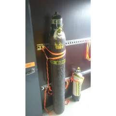 50L Pankkipullo 300 bar - Käytetty LEIMA 10/2025