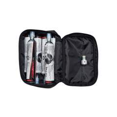 6pcs 88g CO2 Cartridges, Adapter and Bag - USED