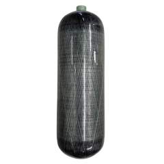 9L 300 BAR Kevlar Scuba Tank, No valve, Leima 02/26