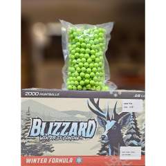 Blizzard .50 cal Värikuulat 5000 Kpl Vihreä Kuori/Keltainen Maali - Seven Blizzard .50 cal Värikuulat 5000 Kpl Vihreä Kuori/Keltainen Maali - Seven