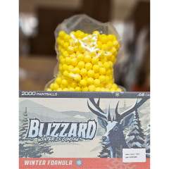Blizzard Värikuulat .68 Cal 2000kpl - Seven, Keltainen Kuori