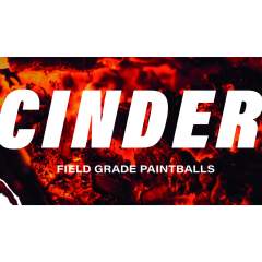 Cinder Off Season Paintballs .68 Cal 2000 rds (EU) Mixed colors - Seconds