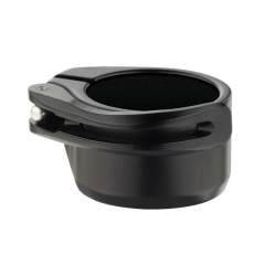 Dye Lock Down Feed Neck Collar w/ Lever - Black