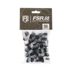 First Strike FSR .68 Caliber Rubber Tip Rounds - 50 Count