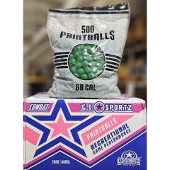 GI SPORTZ COMBAT 2000 kpl Vihreä Kuori / Keltainen Maali