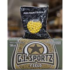 GI SPORTZ Field .50 cal 2000 kpl, Keltainen