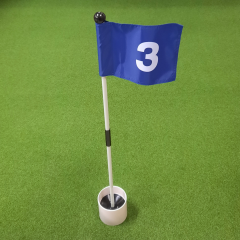 Greenside Golf Putting Cup with Flag "3"