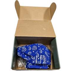 ViewLoader Vlocity Sic Series Shell Kit - Blue Bandana ViewLoader Vlocity Sic Series Shell Kit - Blue Bandana