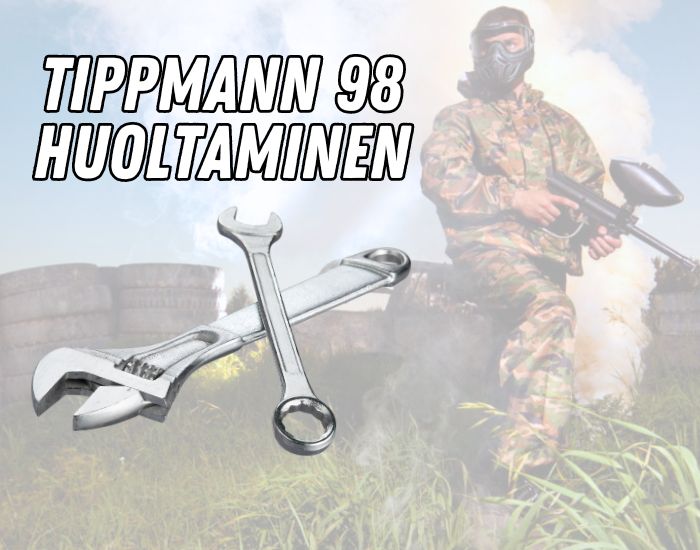 Tippmann 98 merkkaimen huoltaminen & yleisimpien vikojen korjaaminen