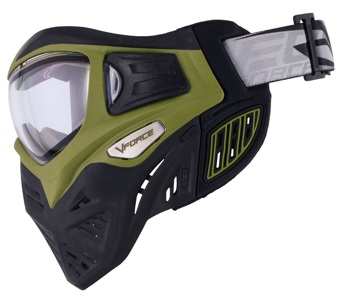 VForce Grill 2.0 Goggle - Crocodile Thermal Clear - Olive / Black