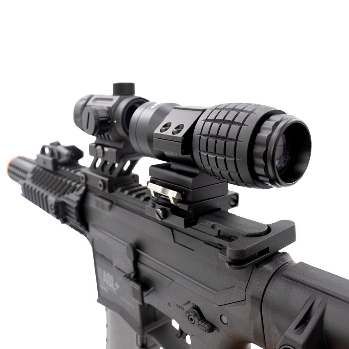 Valken 3x Magnifier Scope with Flip-to-Side Mount