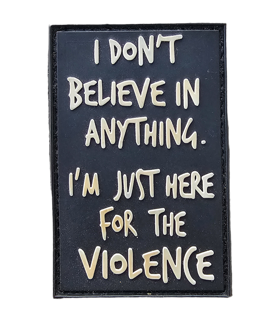 VIOLENCE Velcro Merkki - KÄYTETTY