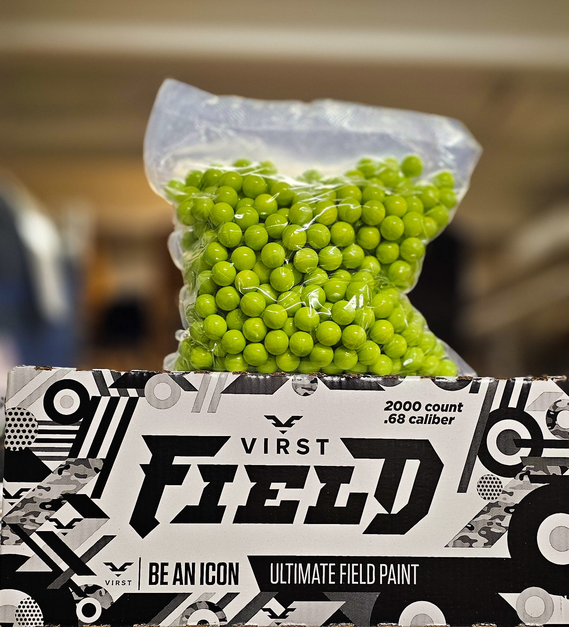 Virst Field Paintballs .68 Cal 2000 pcs Mixed colors