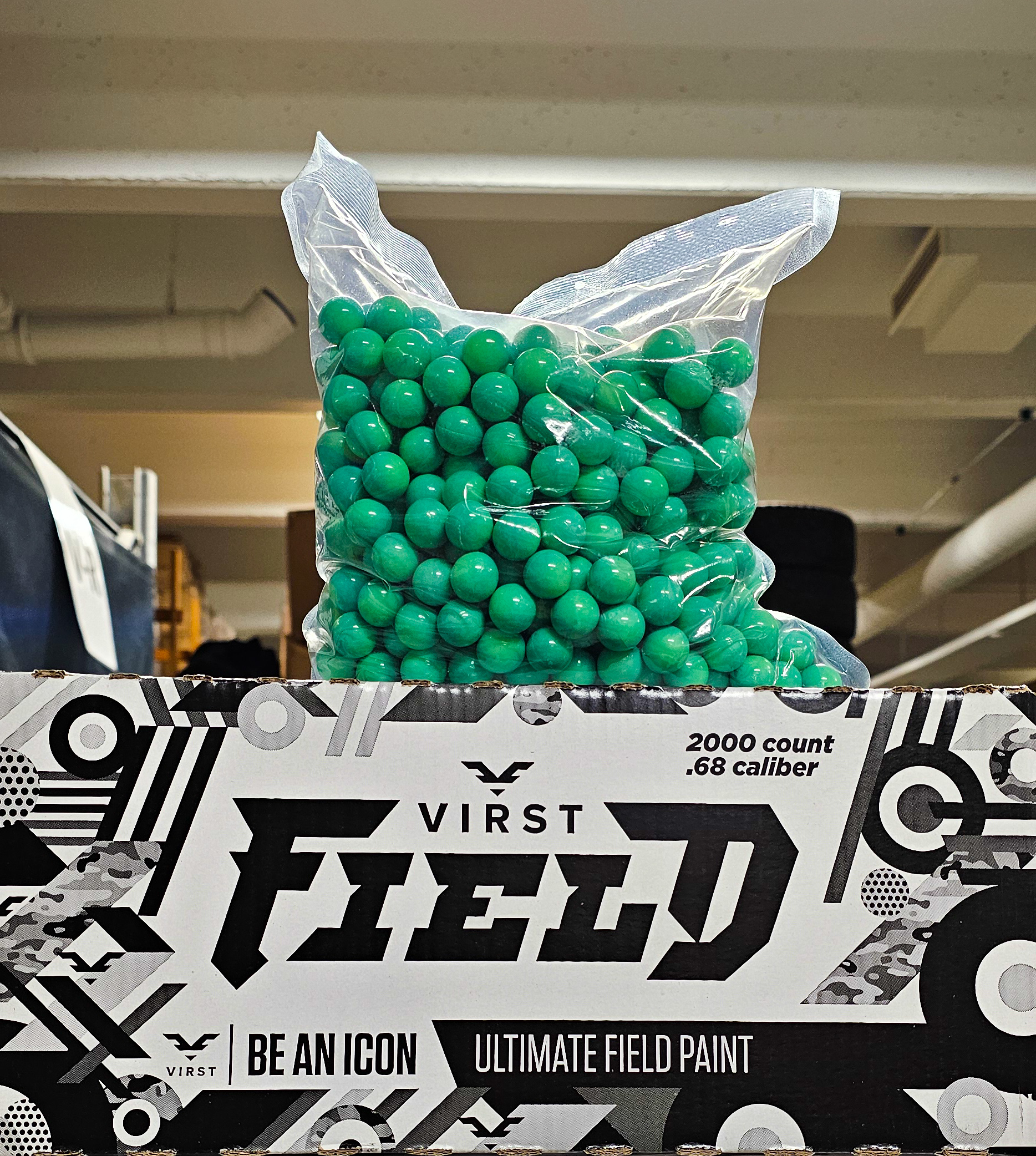 Virst Field Paintballs .68 Cal 2000 pcs Mixed colors
