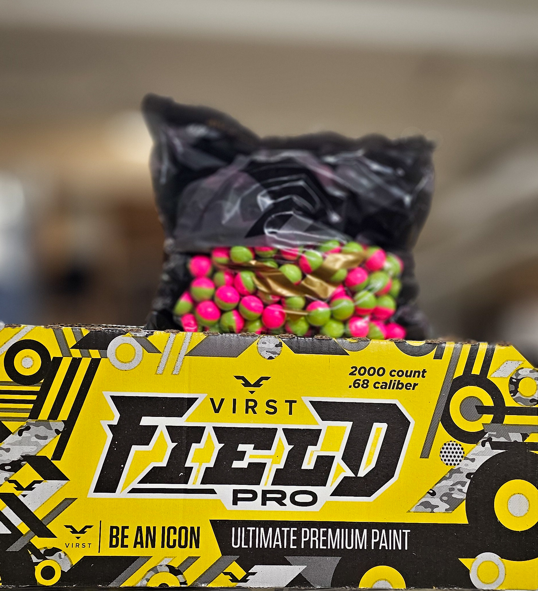 Virst Field PRO Värikuulat .68 Cal 2000 kpl Vihreä/Pinkki