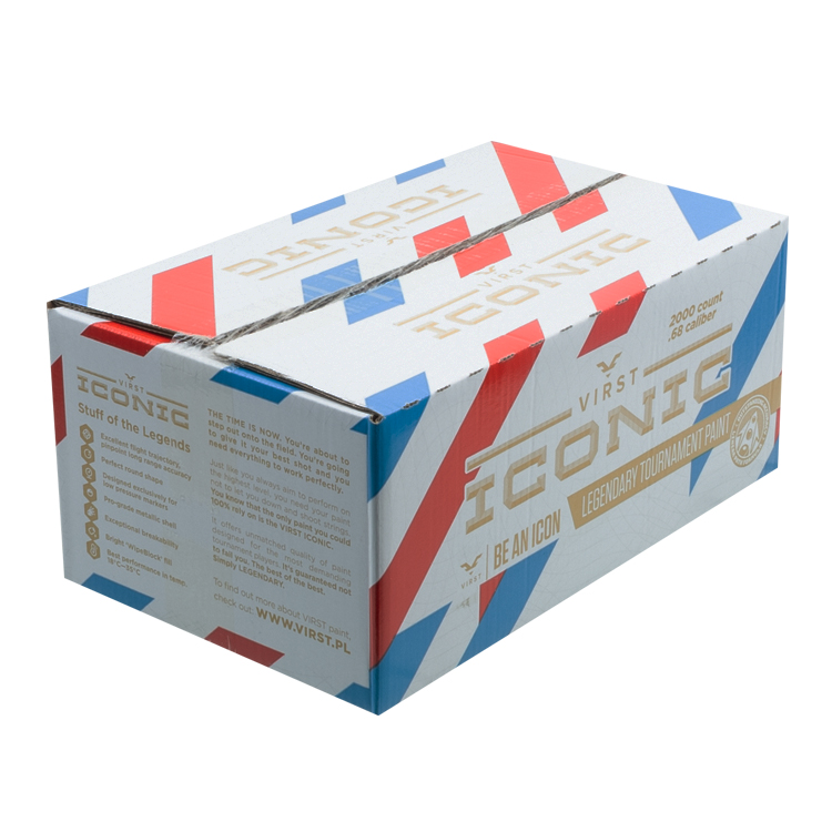 VIRST ICONIC High-end Tournament Paintballs 2000 kpl