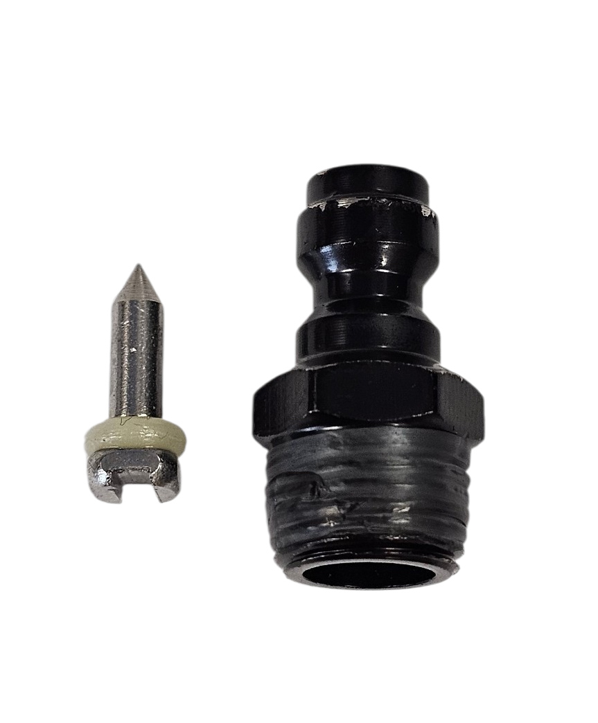 Volcano Fill nipple small black (v21)