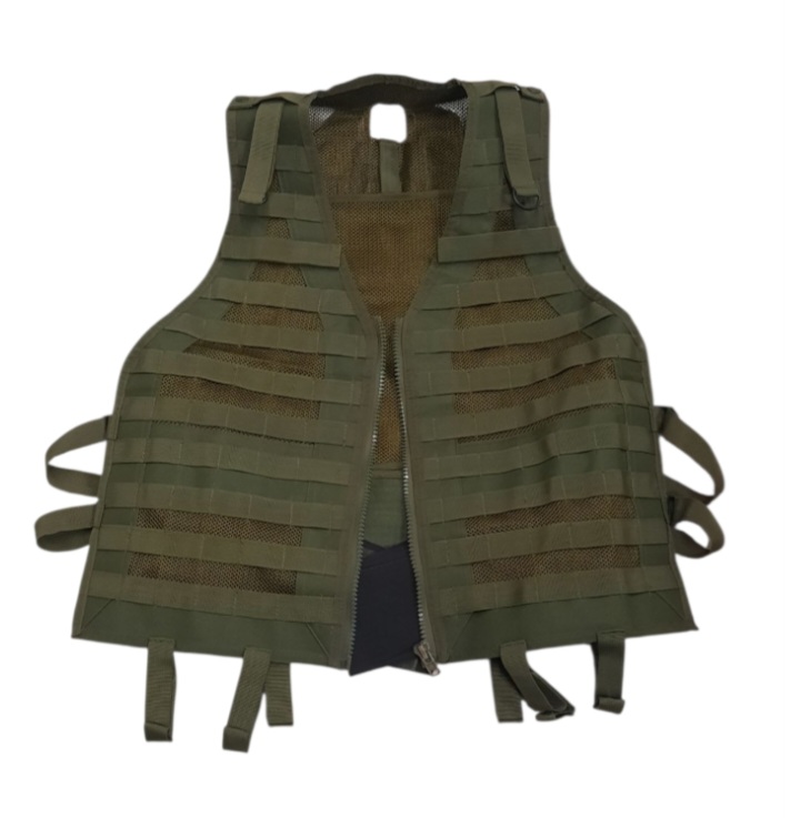 Volcano Molle Liivi Vetoketjulla, Oliivi, S/M