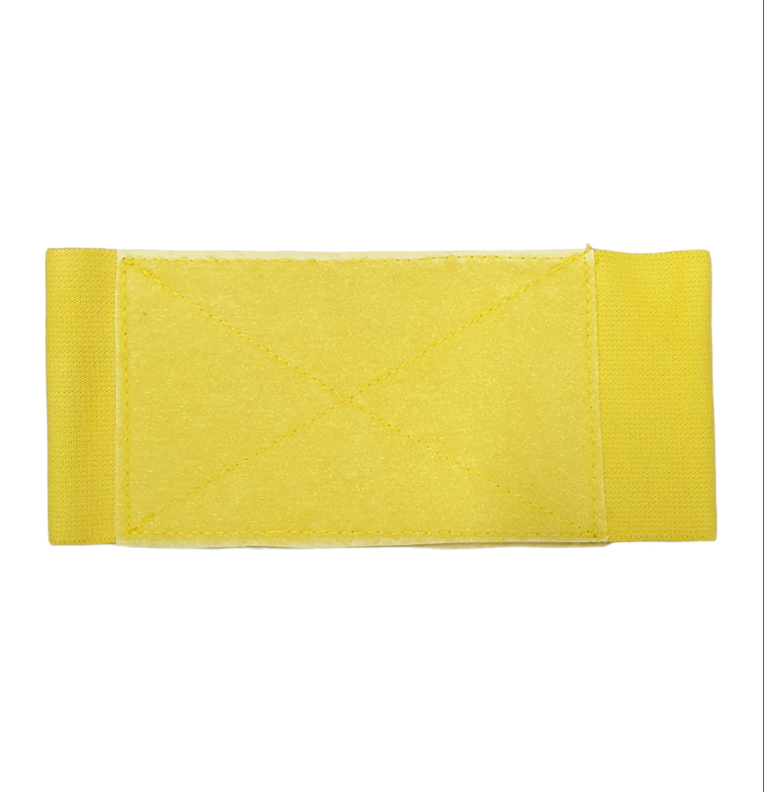 VolcAno Arm Band With Velcro, 3"Wide - Yellow
