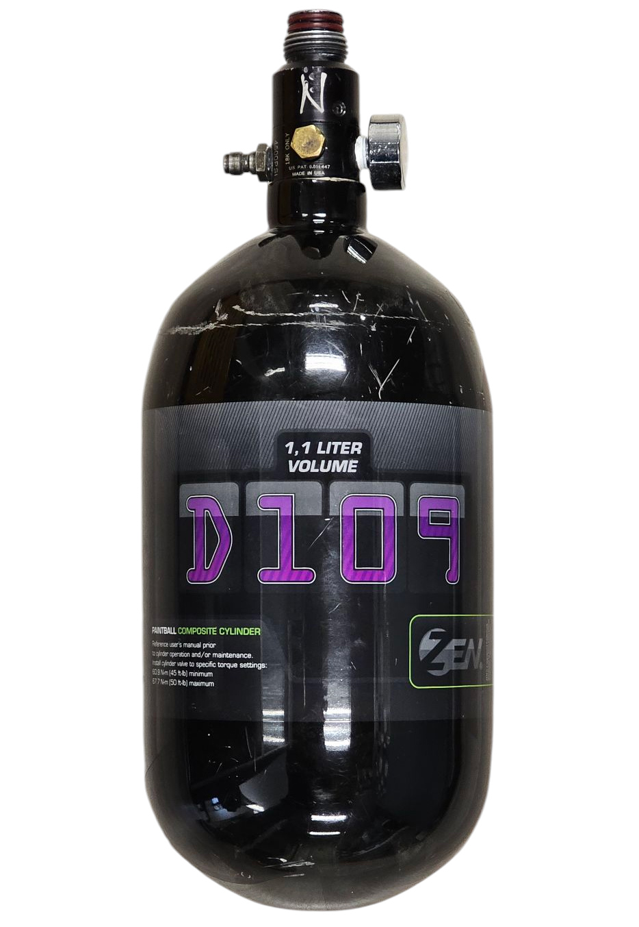 Zen 1.1L 300 BAR Pullo Ninja Regulla - KÄYTETTY